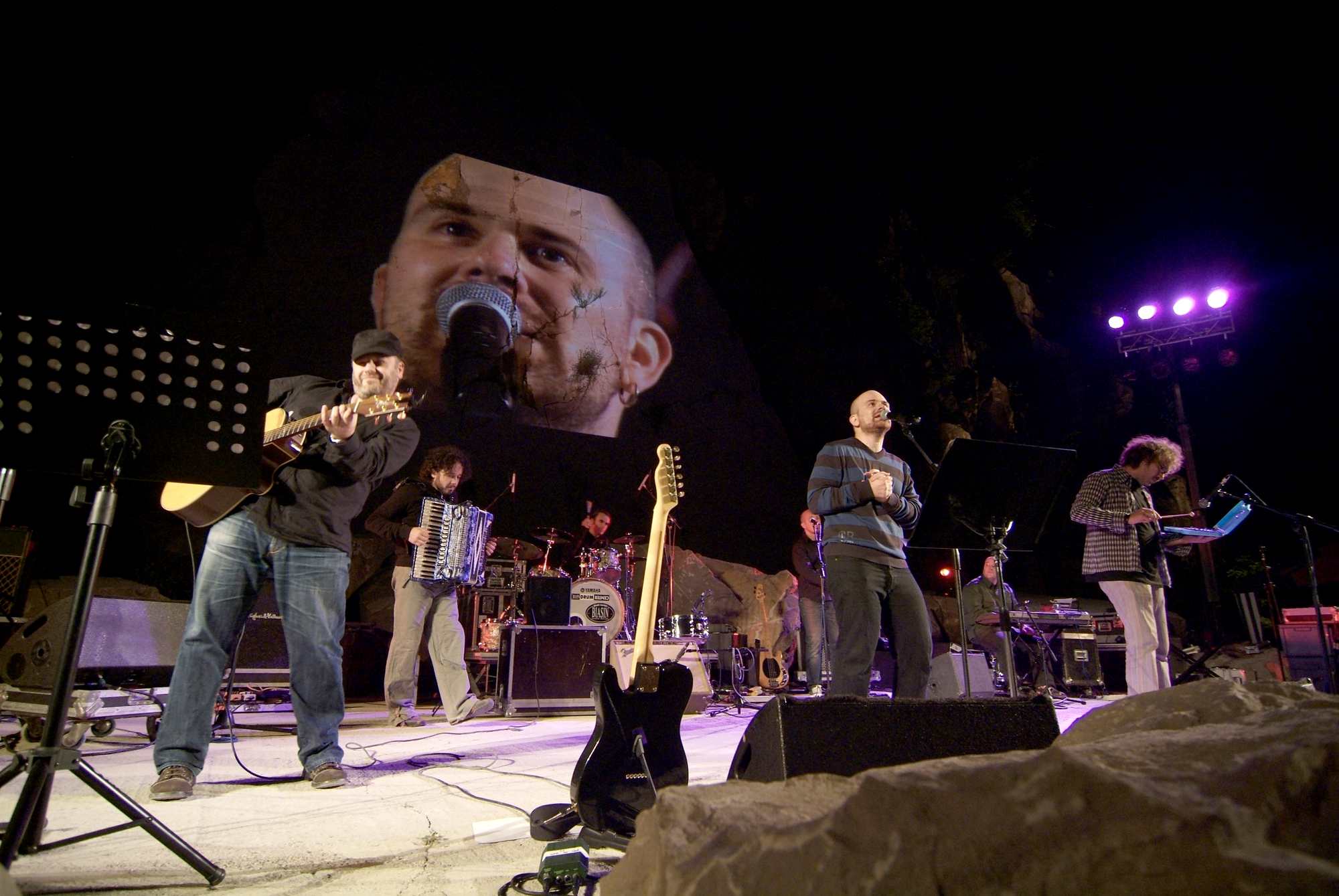 2008, Progetto Cantacronache alla Cava di Tarpezzo